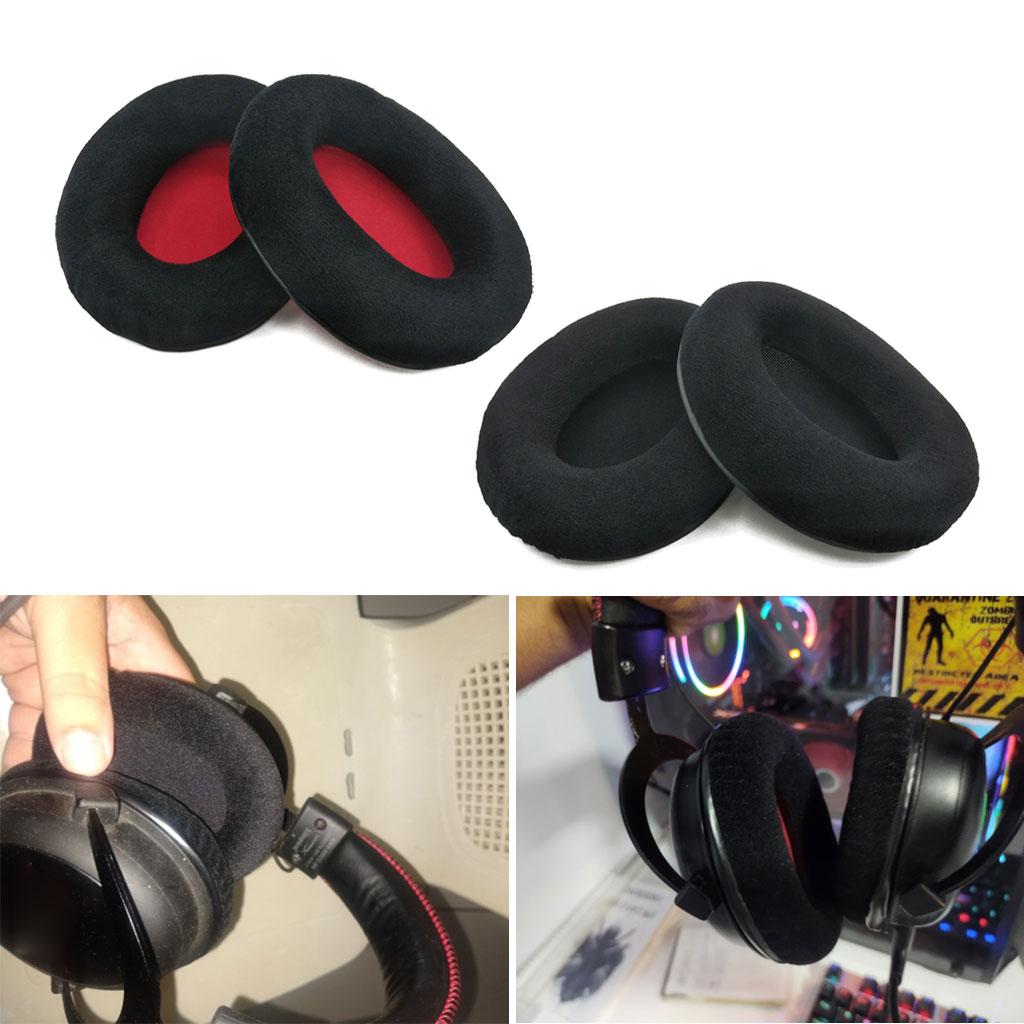 Gaming Headphone Earpad Cushion Cover Breathable for KHX-HSCP Hyper X Cloud II 2 HSCD Soft Earphone Sleeve