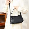 100% Cowhide High Quality Leather Purse Fashi Women Shoulder Messenger Bags Trend Designer Brand Bag Luxury Ladies Handbag Sac