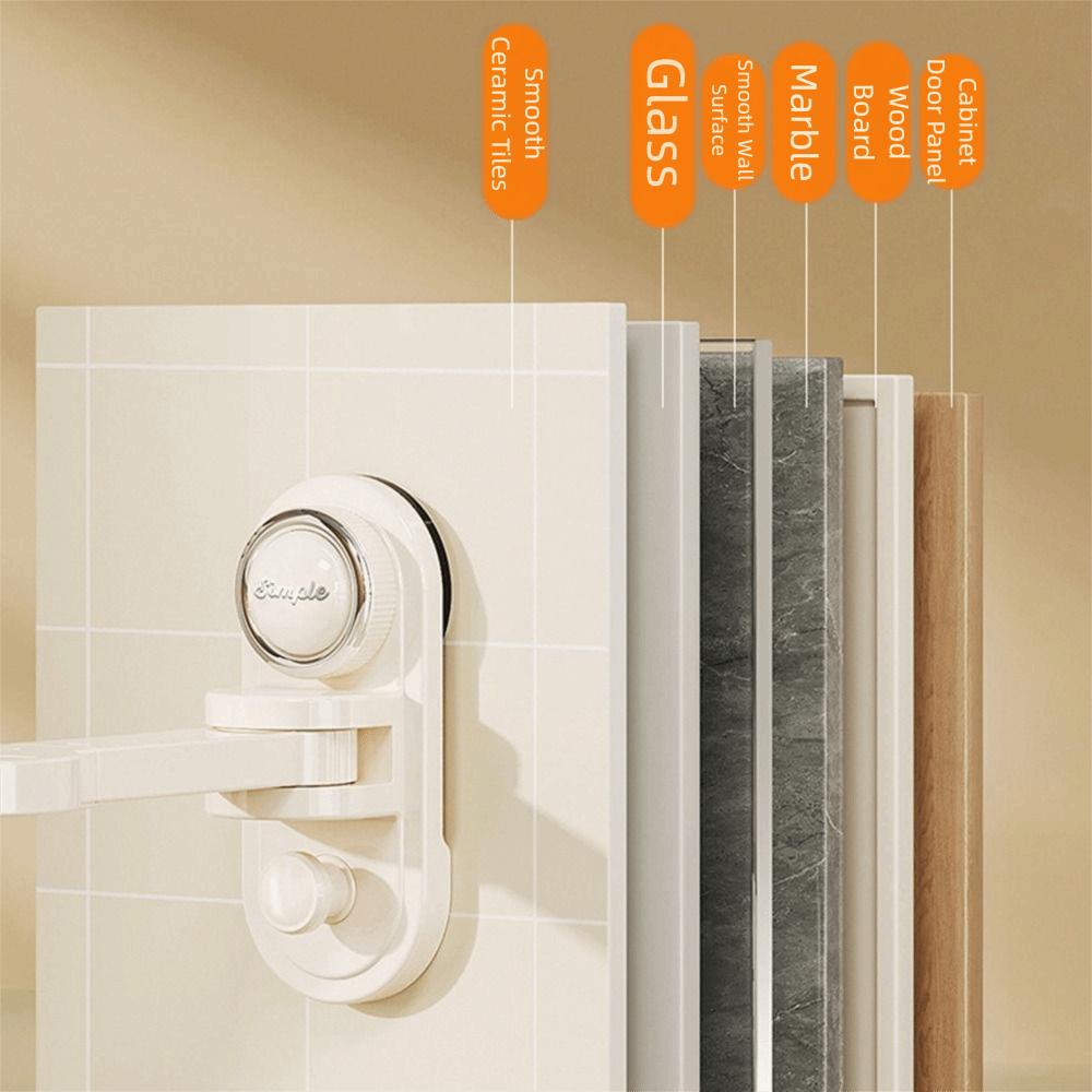 Rotating Suction Cup Camera Holder Wall-Mounted Punch-Free Wall Shelf Indoor Security