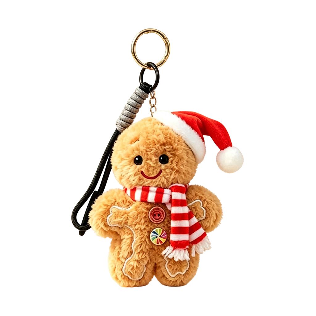 Christmas Plush Hanging Ornament Stuffed Doll for Christmas Tree Holiday Home Decor