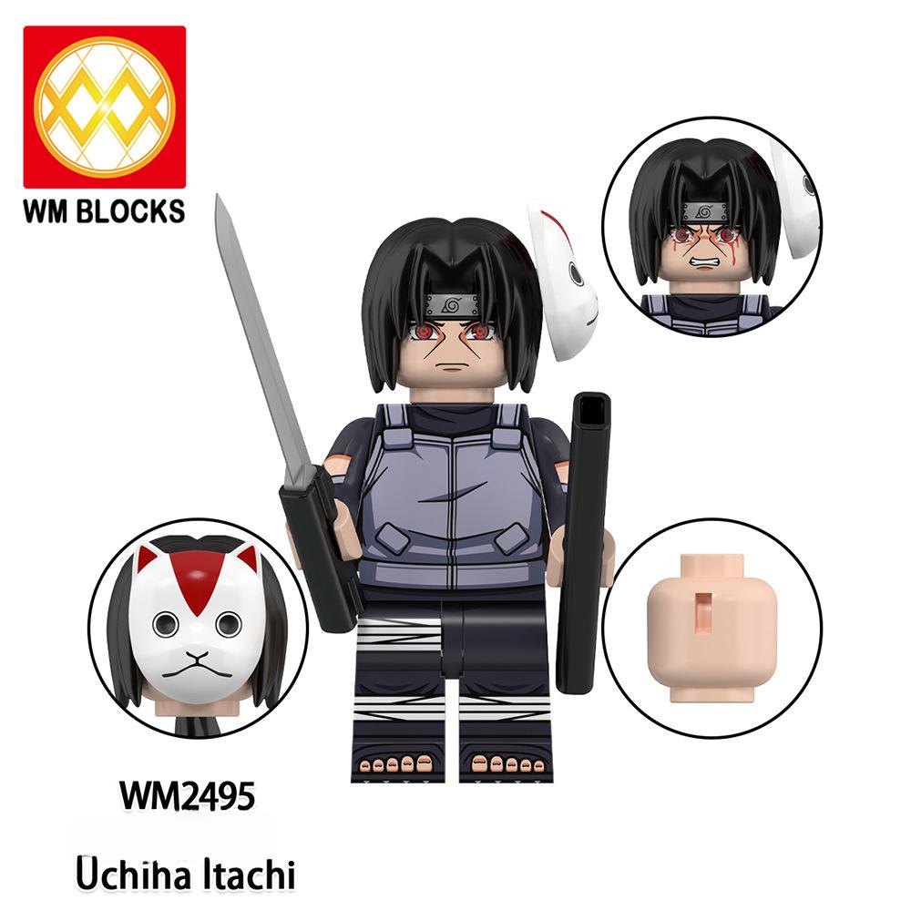 WM6155 Anime-serie Klosser Deler Byggekloss Voksen Actionfigurer Tilbehørsett Leker For Barn