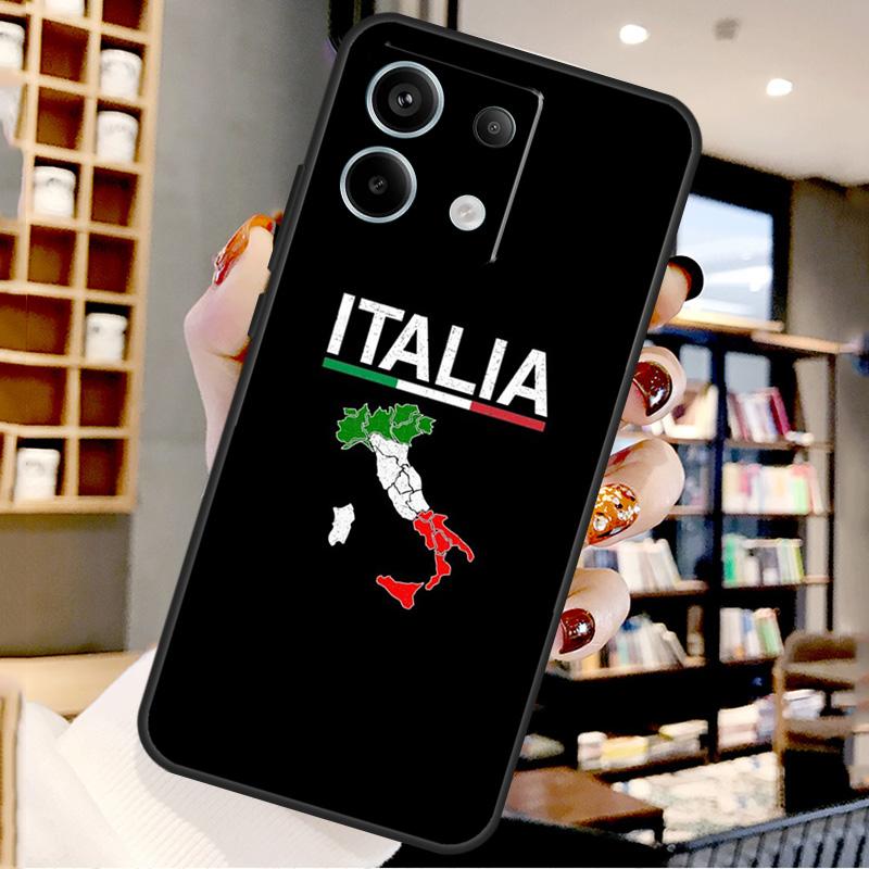 

Flag Italy For Xiaomi Redmi Note 14 Pro 12 11 9 10 13 15 Pro Plus Case For Redmi 15 10C 12C 13C 14C 15C Redmi 14C