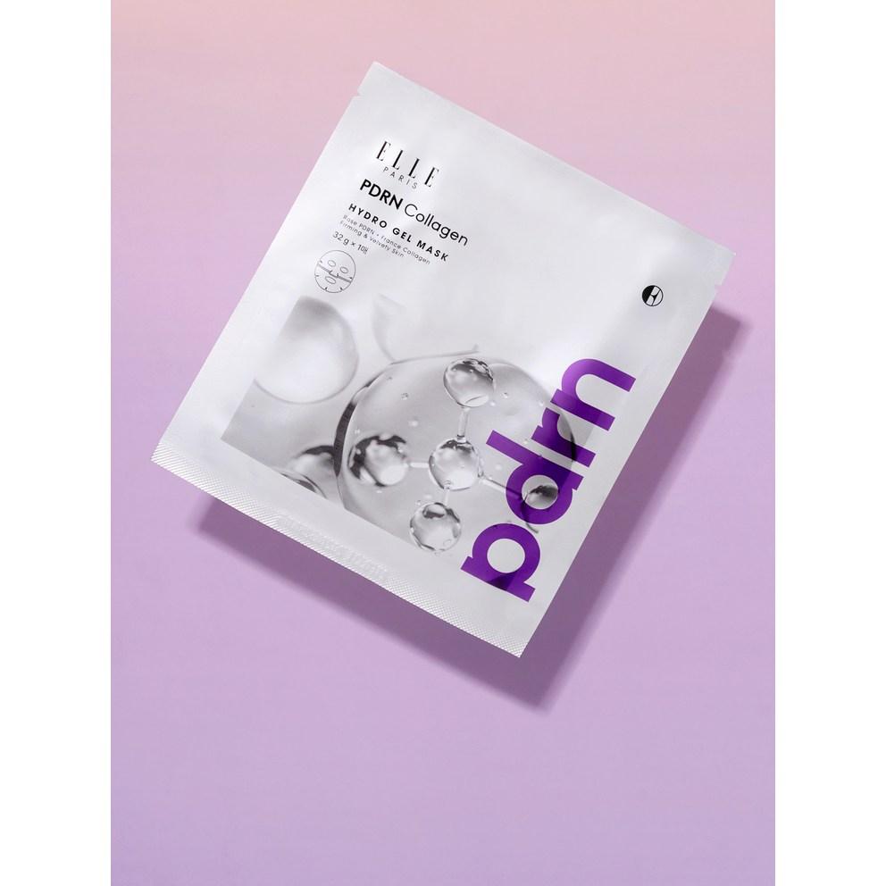 ELLE PARIS PDRN Collagen Hydrogel Mask [Clinical Trial for Elasticity Improvement], 1 sheet