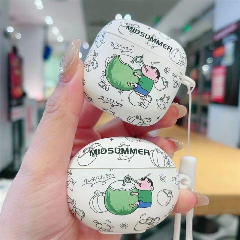 

Freebudspro3 Protective Case SE2 Wireless Bluetooth Earbuds Case 4 I5i6i Drop-Resistant Box Freebuds5 Silicone Soft Case Pro2/+ Cute Cartoon Clip Cute freebudsPro2 Drink coconut juice Small New