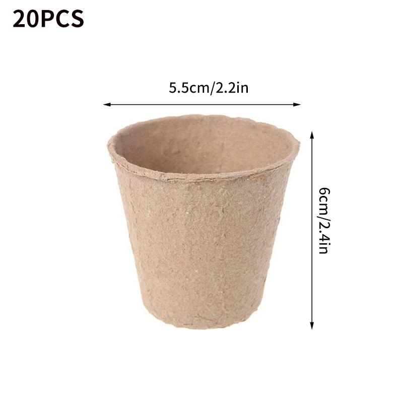 Seedling Nursery Cups Hydroponics Growing System Seeds Growing Pot Seed Growing Pot Gardening Accessories Degradable Supplies