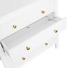 Sideboard, Chest of Drawers with Special Doors, Gold Handles, Sideboard/Shoe Cabinet/Dressing Table [OLD SKU:WF325795WAA]