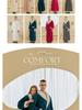 2022 Autumn/Winter Luxury Double-layer Flannel Nightgown - Men's Long Large Size & Women's Jacquard Bathrobe Set