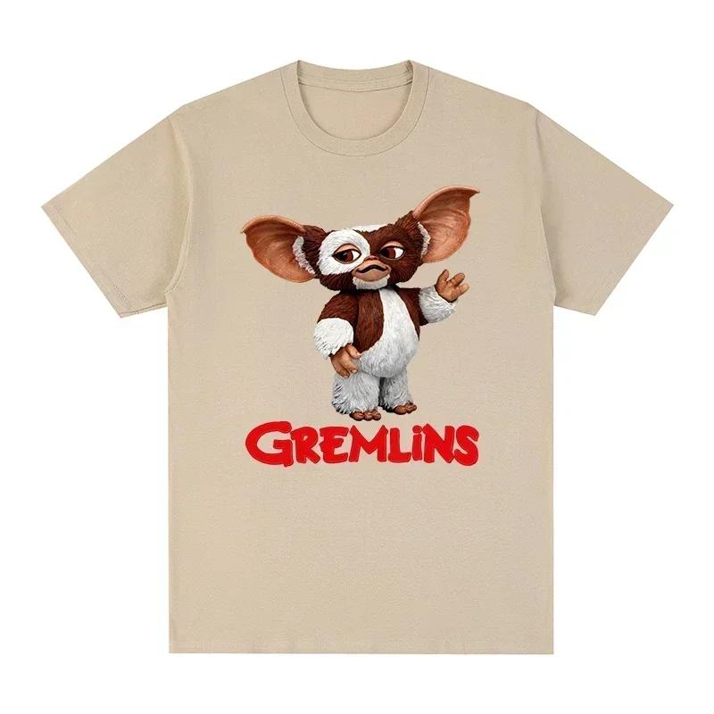 ZX Tee Gremlins Gizmo Kawaii T-shirt Women Crew Neck T Shirt New TEE TSHIRT Womens Tops Graphic T Shirts Women Clothing gothic tops