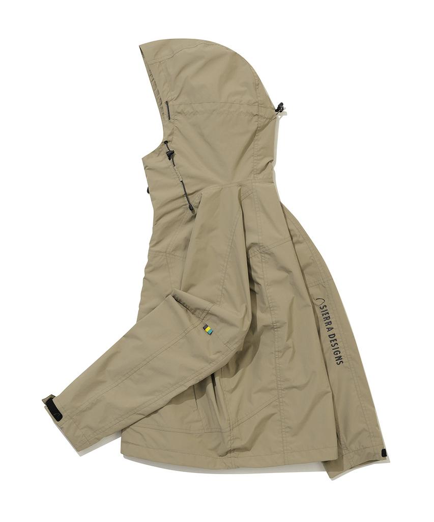 SIERRA DESIGNS W) Grandmothership Hardshell Jacket Khaki