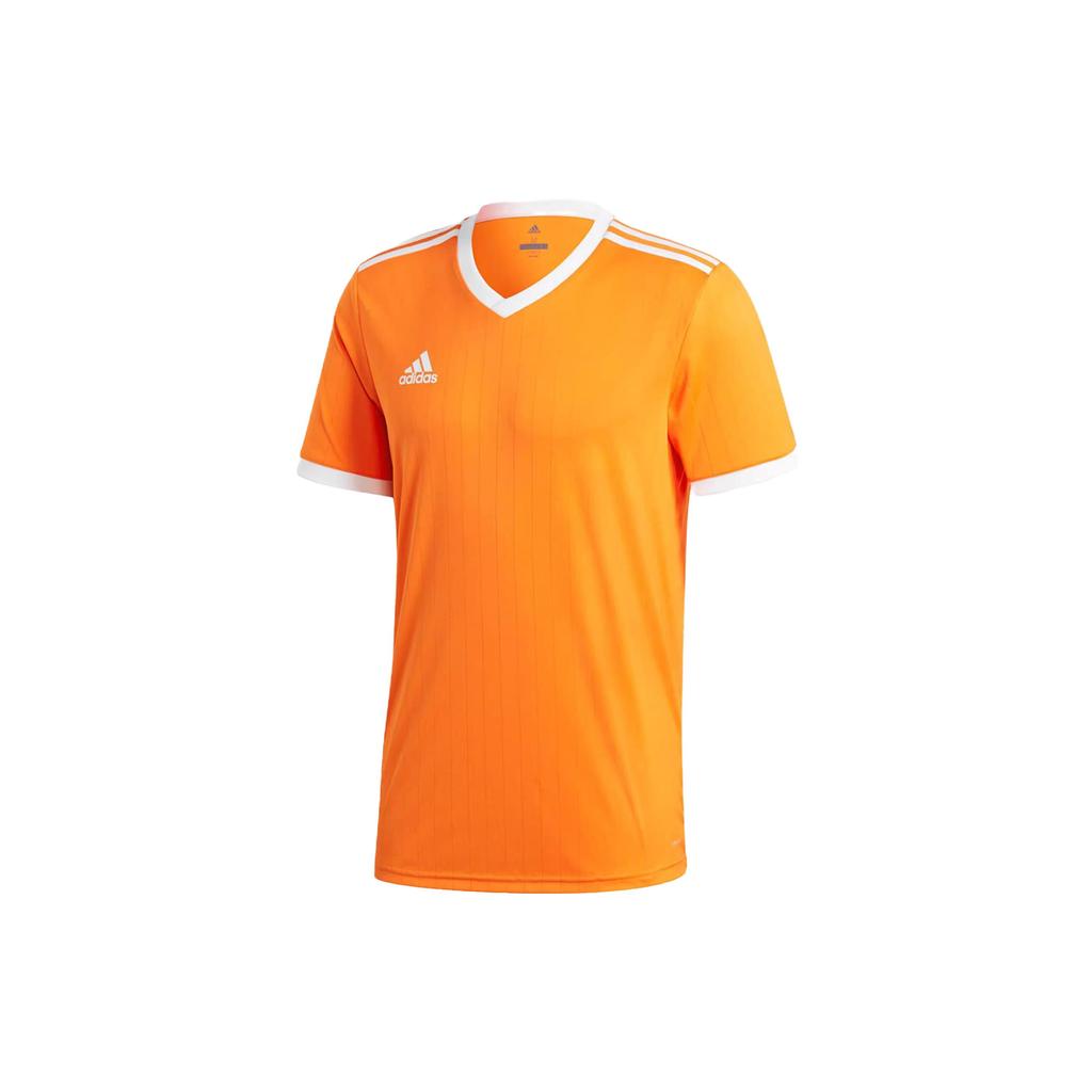 adidas T-Shirts Herren Orange V-Ausschnitt Moderate Gerade Passform CE8942