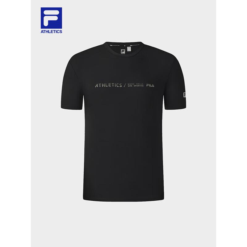 FILA Men s Quick-Dry Knit Short Sleeve T-Shirt M