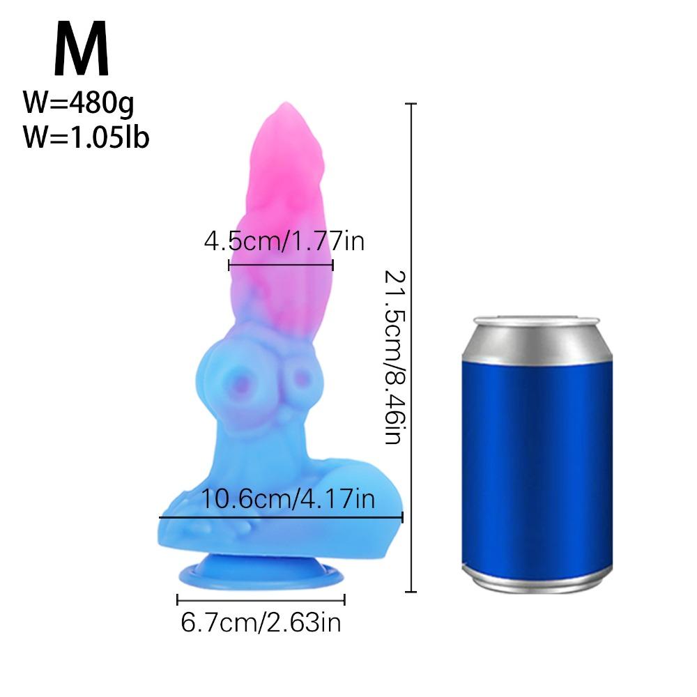 Realistic Animal Shaped Dildo for Women - Soft Silicone Adult Toy for Intimacy & Play