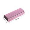 Bling Diamond Car Glasses Case Rhinestone Anti-pressure Eye Glasses Case Hard Shell Sunglasses Case Car Interior Decoration