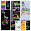 Gay Lesbian Rainbow Pride Phone Case Cover for Redmi 14C 10C Note 15 14 13 12 10 11 K40 Pro Plus 5G Shockproof Soft TPU Shell