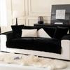 Thicken Plush Sofa Cushion Luxury Solid Color Sofa Towel Covers Soft Non-slip Couch Slipcovers for Living Room Bay Window Pad