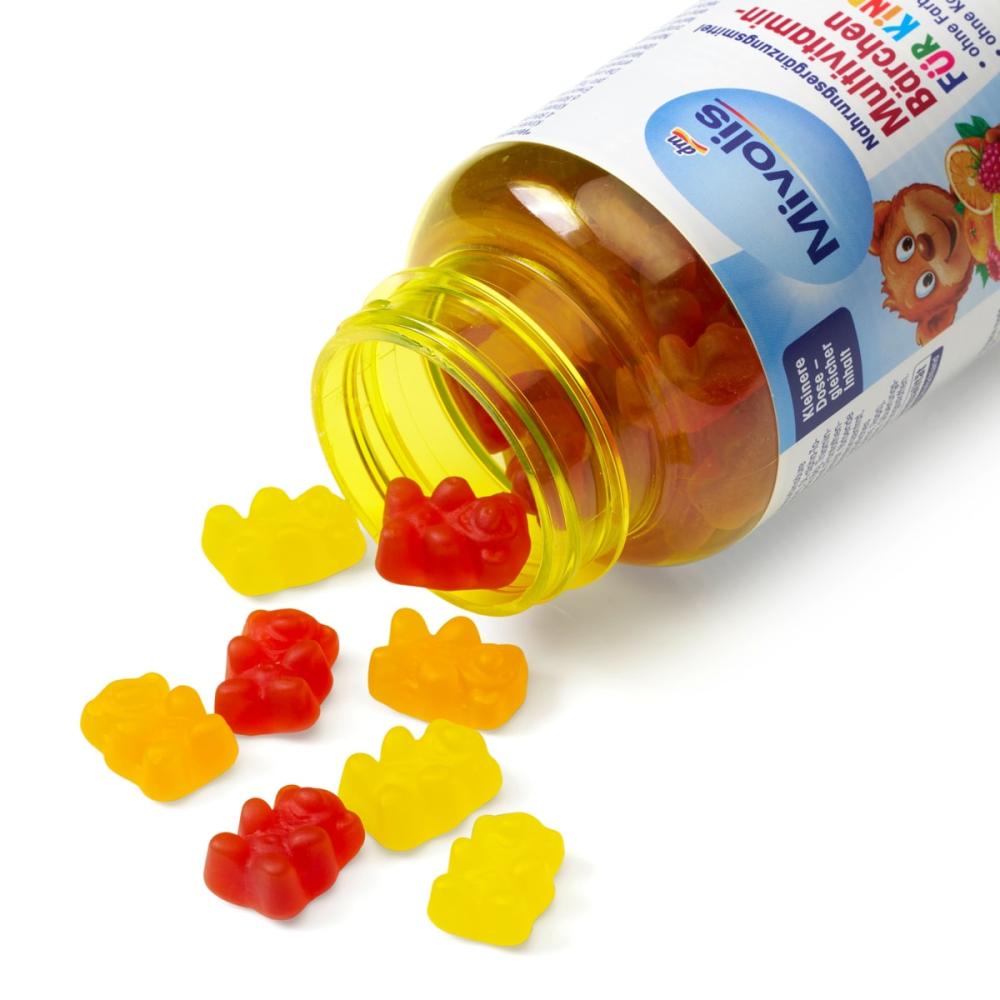 DM Mivolis Dětský multivitamin ve tvaru medvídků 60 ks