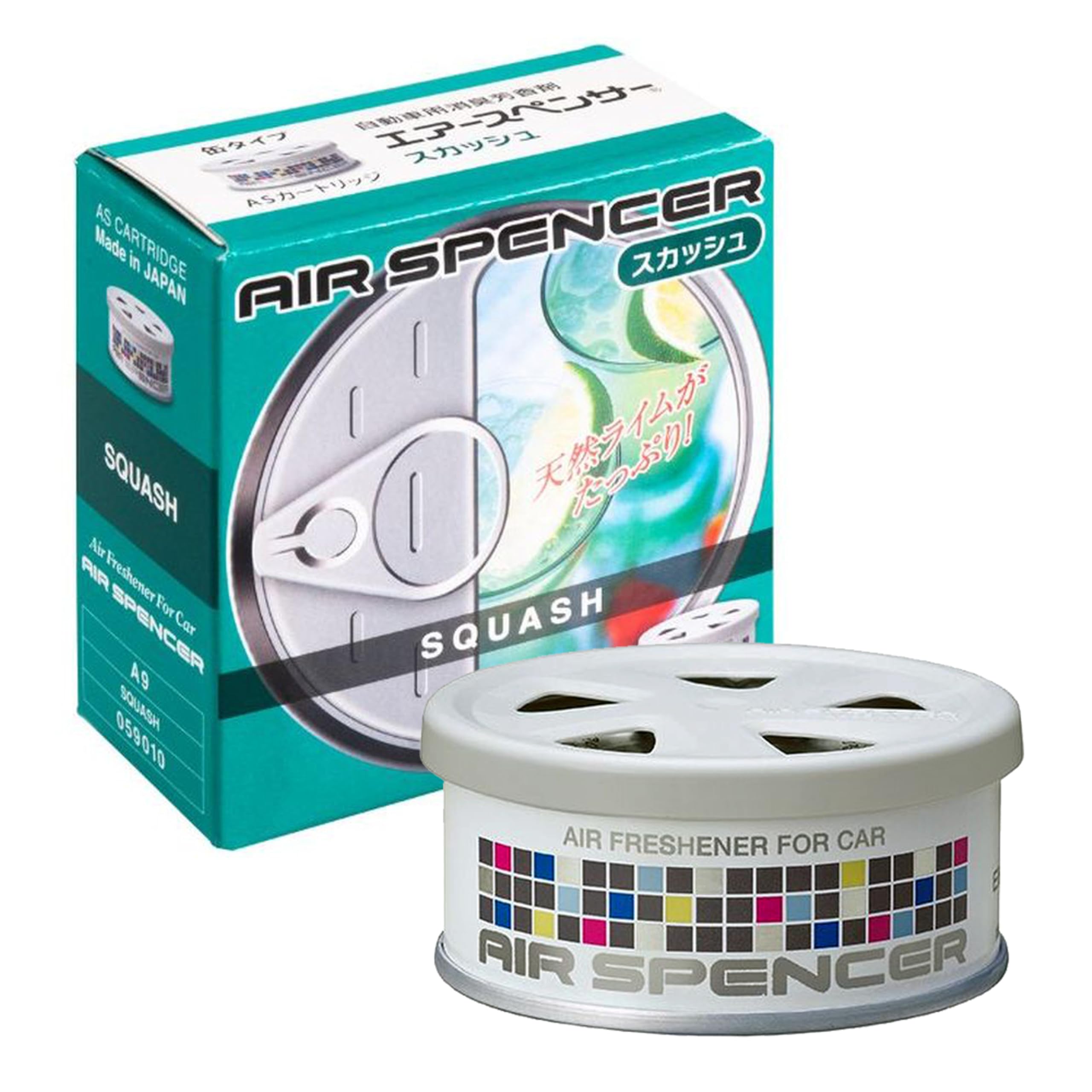 

Eikosha Автомобильный освежитель воздуха Дезодорант Air Spencer Squash 40 г A9