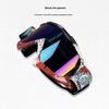 2026 Vibrant Frame Design Motocross Goggles UV400 Lens  Lightweight Durable Adjustable Strap Outdoor Sports Riding Goggles