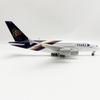 Thai Airways A380 Airplane 30cm 1:240 Scale Model Resin Plane With Base & Wheels Miniature Souvenirs Aircraft Home Decoration