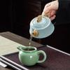 Ked Glaze of Teapot Clay Pot Tea Set and Ge Kiln Teeware Teware Yixing Clay Kettle Coffeeware Teaware Gaiwan Teapots Samovar