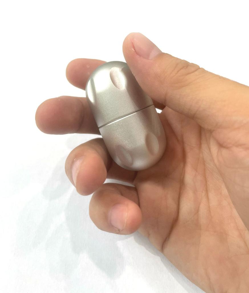 Lucky Pill Coin Edc Mini Magnetic Levitation Capsule Fidget Toy Adult Metal Hand Spinner Stress Relief Antistress Edc Tool