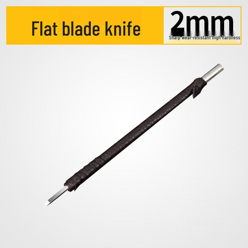 Hard Alloy Seal & Carving Tool Set: Tungsten Steel Knives for Wood, Stone, and Lettering