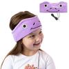 Tunna högtalare Bluetooth-hörlurar Ögonmask Mjuk plysch Högtalare Pannband Sömnanvändning