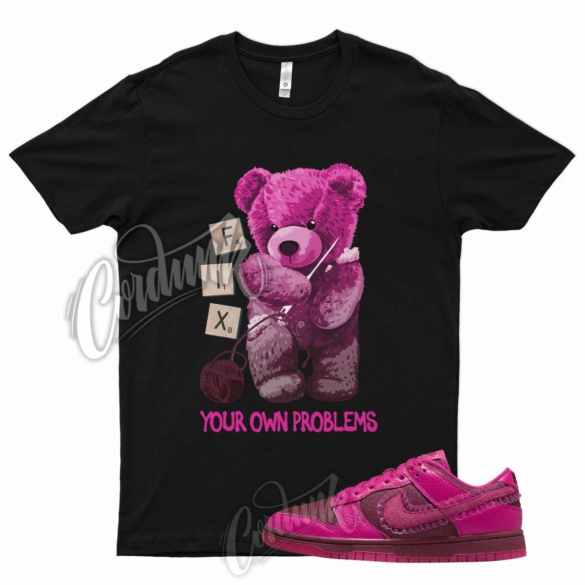 

FIX T Shirt for N Dunk Low WMNS Valentines Day Pink Prime Team Red Fuchsia 1 M