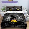 3pcs Batman Duvet Cover Set (1 Duvet Cover + 2 Pillowcases, No Core) - Comfortable, And Breathable Bedroom Decoration yy251104038