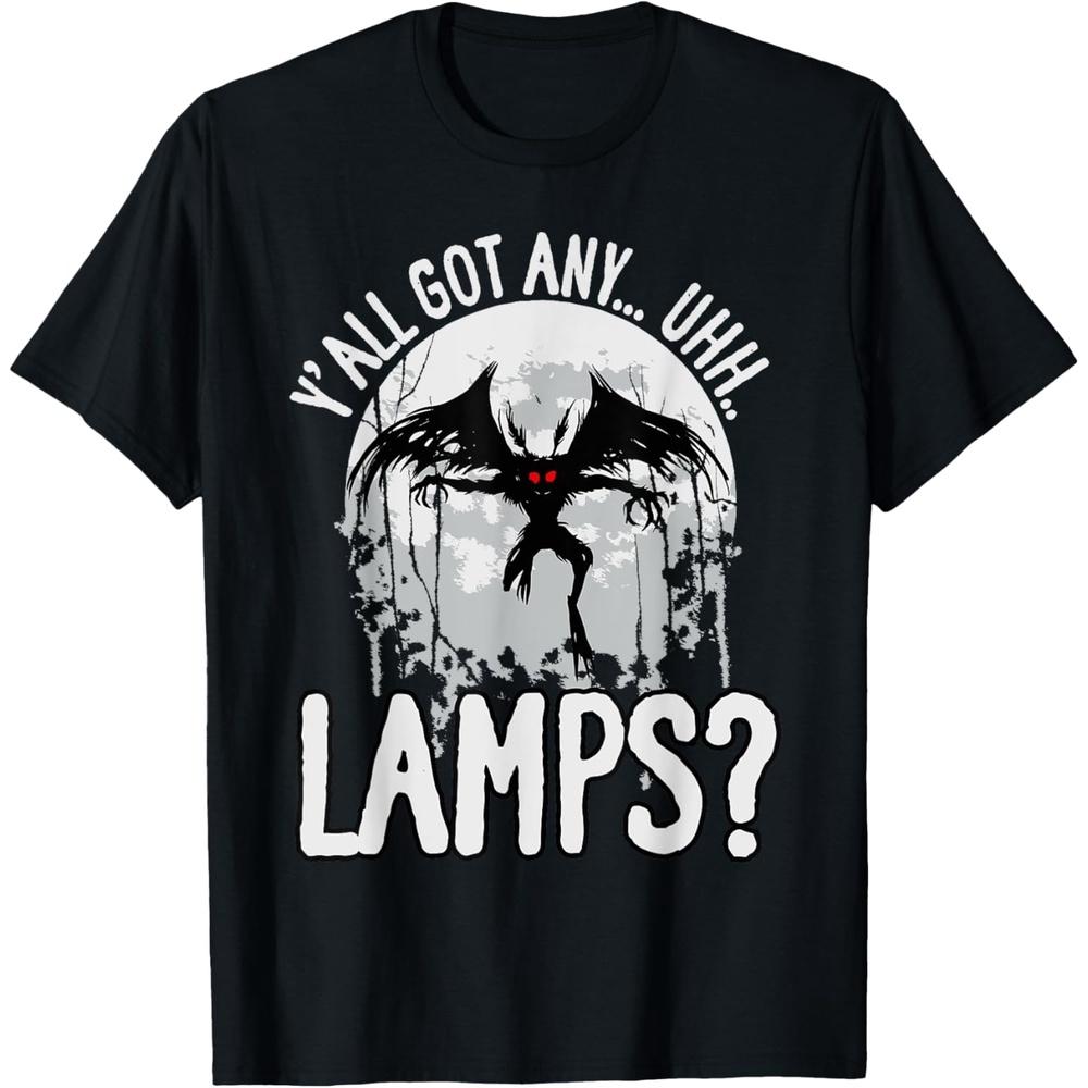 Mothman Cryptid Monster Cryptozoology Mythical Creature T Shirt 3XL