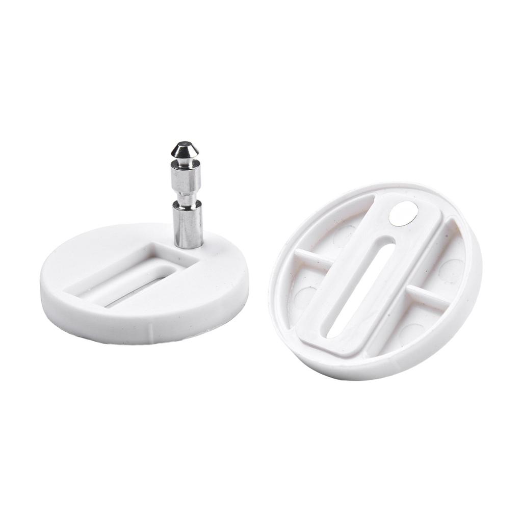 Upgrade Your Toilet's Stability with 2PCS Toilet Lid Hinge Fixing Bolts