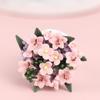 Different Styles 1:12 Dollhouse Miniature Flowers Mini Potted Plant Flower Pot DollHouse Decor Bonsai Model Garden Home Ornament