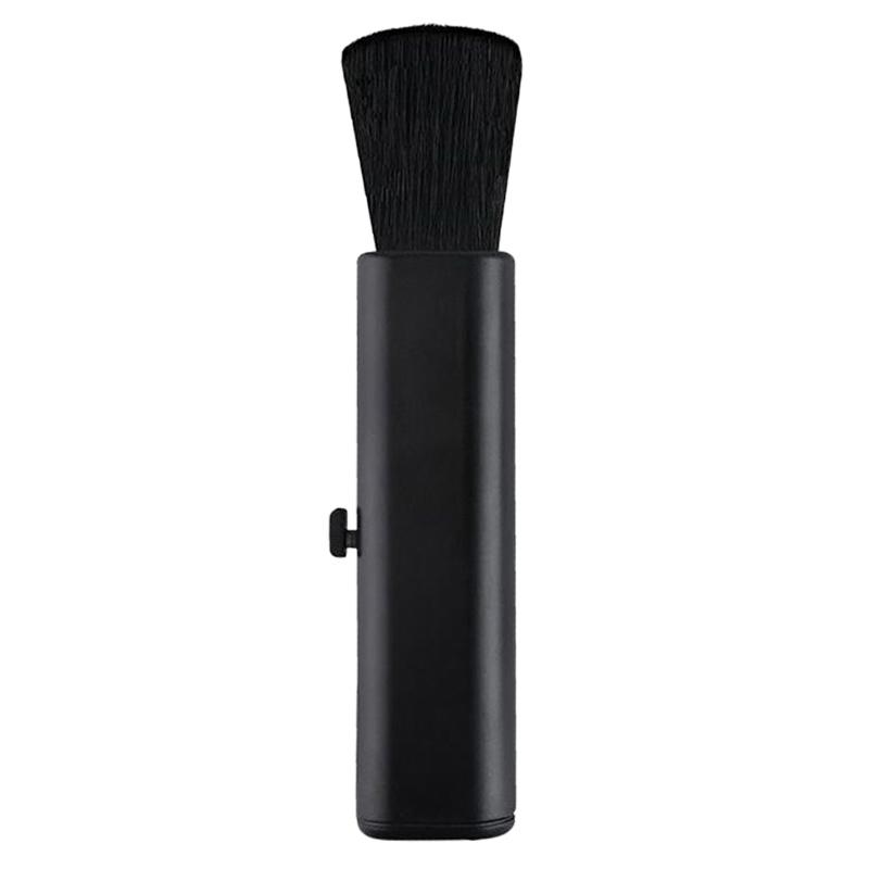 2-1pcs Car Detail Cleaning Brushes for Interior Dashboard Air Conditioner PC Keyboard Clean Soft Wool Retractable Brush Tools чёрный