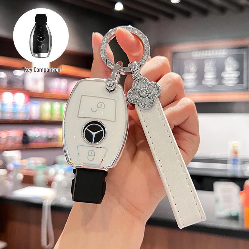 Mercedes Key Cover for GLA200, C200L, A-Class A180L, GLC260L, B-Class 260GLK, R-Class