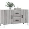 Aparador Sonoma Cinza 100x36x60 cm Aglomerado