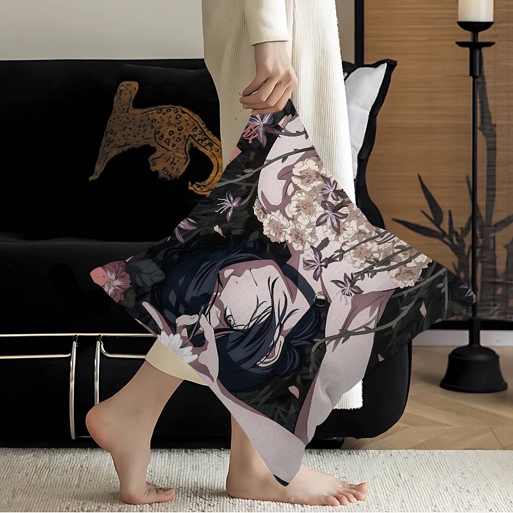 Anime Chainsaw Man Reze Arc Cushion Cover Car Throw Pillow Case For Sofa Car Christmas Gift 40x40cm 45x45cm