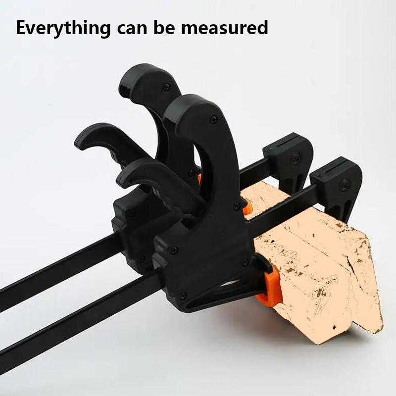 1pc Woodworking Work Bar Mini F Clamp Clip Hard Quick Ratchet Release Clip DIY Carpentry Hand Vise Tool Gadget Woodworking Clamp