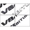 3D ABS Chrome Black Logo V8 BITURBO Emblem Car Fender Badge For C63 G63 E63 S63 Accessories