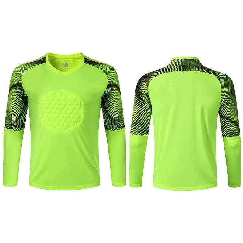 Torwart Fußball Uniform Set Langarm Trikot Hose Erwachsene Kinder Match Set Fußball Torwart Outfit