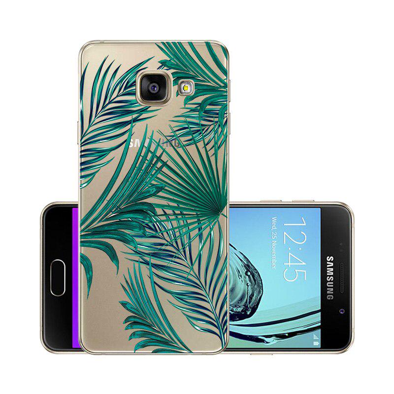 Case Samsung A5 2016 Back Glass Cover For Samsung Galaxy A5 (2016) -Gold