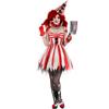 Halloween Costumes Adult Circus Horror Clown Return Night, Dress Show Costume Girl