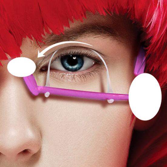 Yousheng Double Eyelid Clip Long Lasting Smooth Mini Lightweight Delicate Cosmetics Accessory Plastic Double Eyelid Exerciser Glasses for Girl