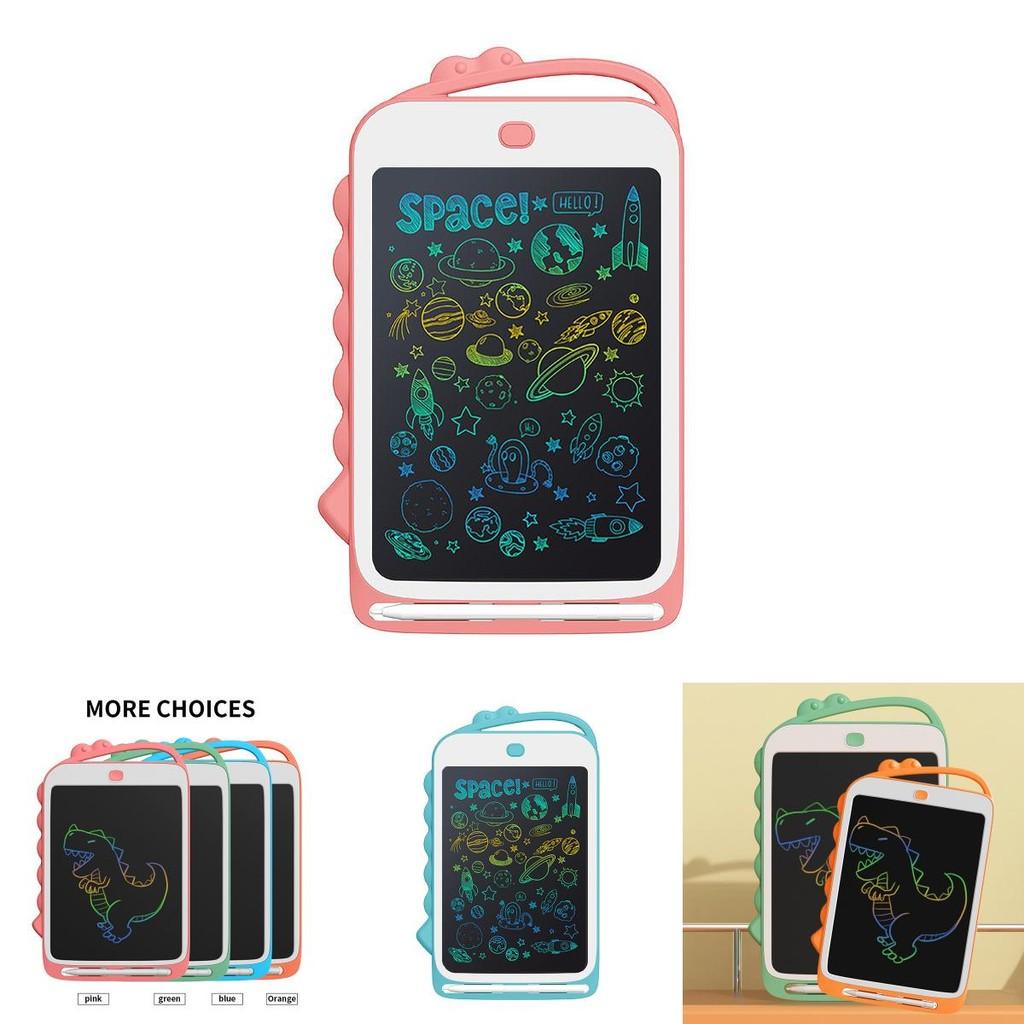 New 8.5 Inch Colorful Dinosaur Lcd Electronic Drawing Board For Kids Fun Creativity