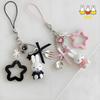 Kawaii Anime Miffy Keychain Cartoon Little Rabbit Retro Creative Keychain Bag Punk Style Star Accessory Girl Gift