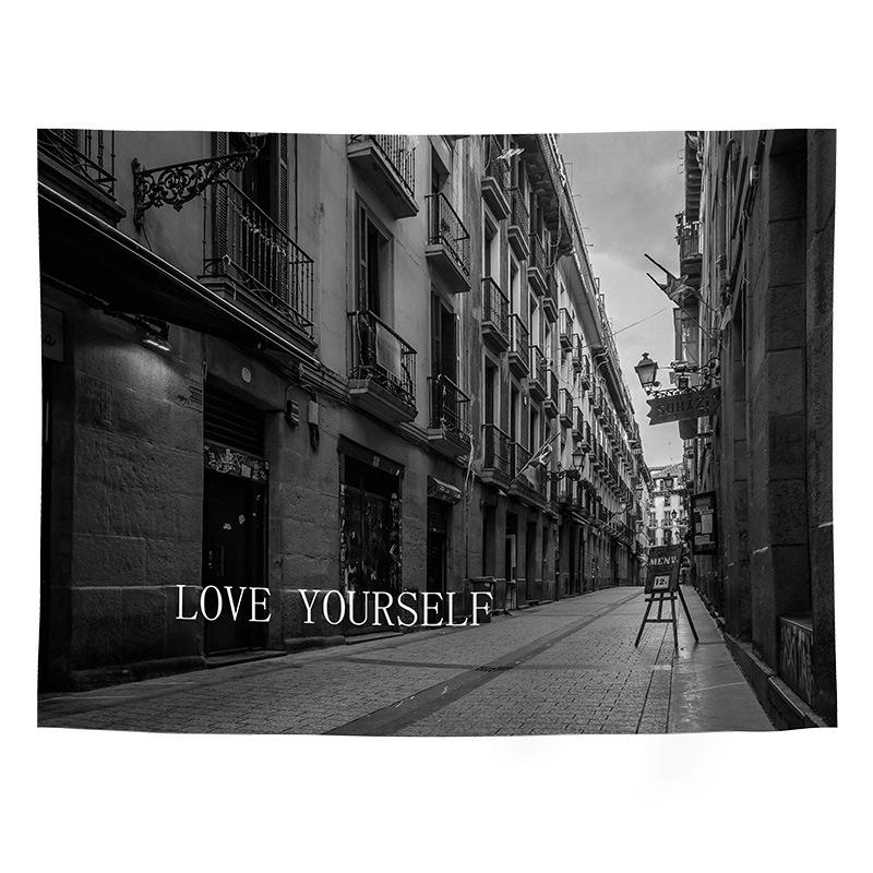 Custom Jacquard Woven Blanket Woven Throw Bohemian Tapestry for Room Decoration 100*75cm