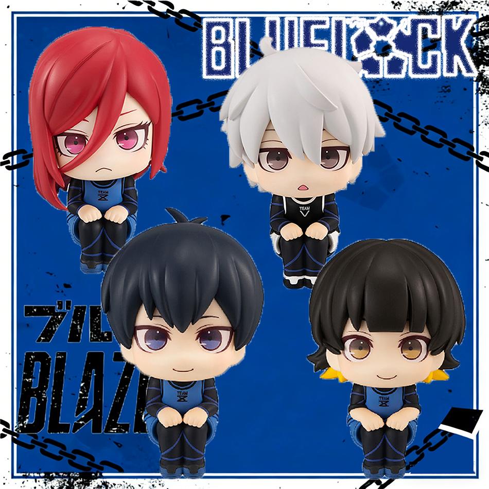 New BLUE LOCK Action Figures Anime Figure Q Version Figurine PVC Collectible Model Doll Toys