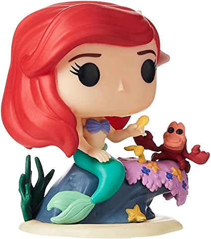 POP Disney Ultimate Princess The Little Mermaid Ariel Funko Vinyl Figure (Includes Compatible Box Protector Case)