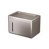 Napkin Storage Box Wall Mounted Waterproof Toilet Paper Holder Non-drilled Easy Installation Bathroom Organizer