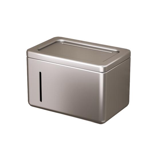 Napkin Storage Box Wall Mounted Waterproof Toilet Paper Holder Non-drilled Easy Installation Bathroom Organizer