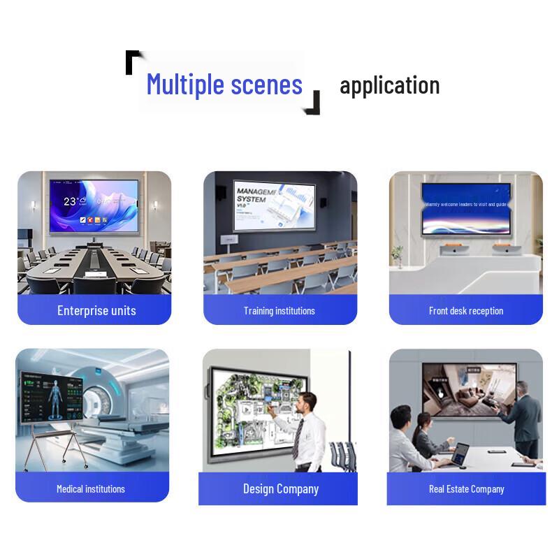 Qingguan 55-inch 4K Interactive Flat Panel Display (CN Version)